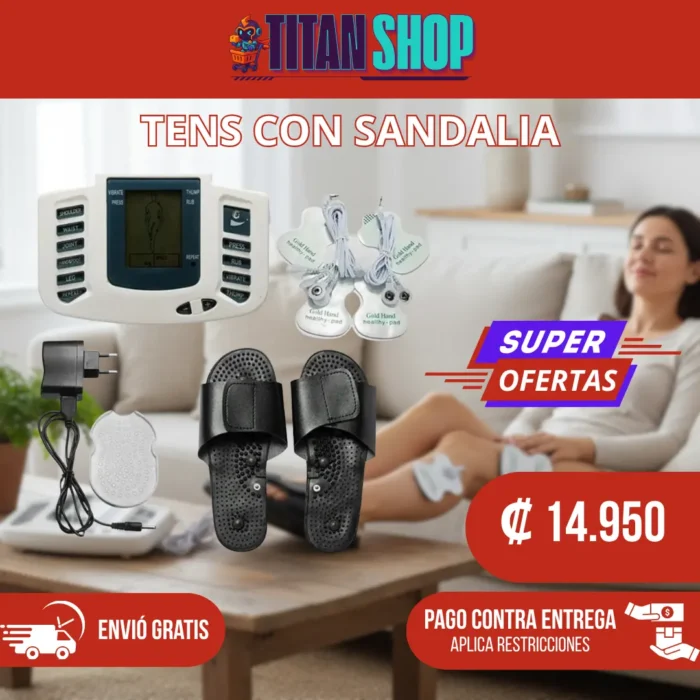 Tens con sandalia