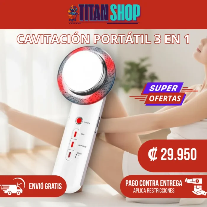 5 Cavitación portátil 3 en 1